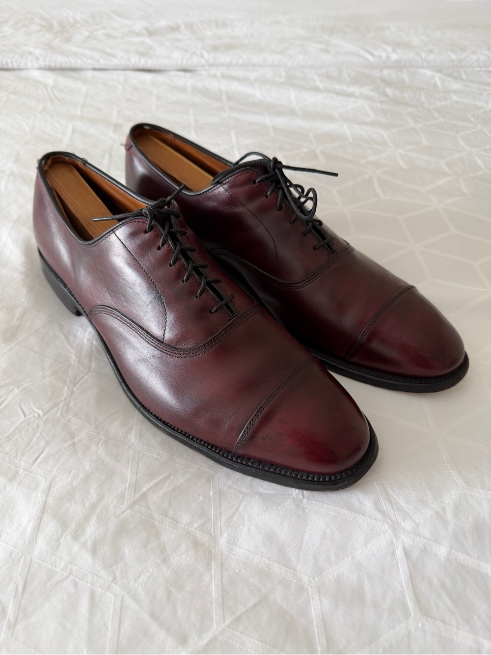 Allen Edmonds Park Avenue Oxford Shoes 5875 - size 10.5 B